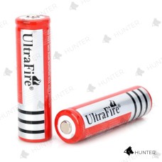 Акумулятор UF-18650 реальних 500mAh 3.7V червоний
