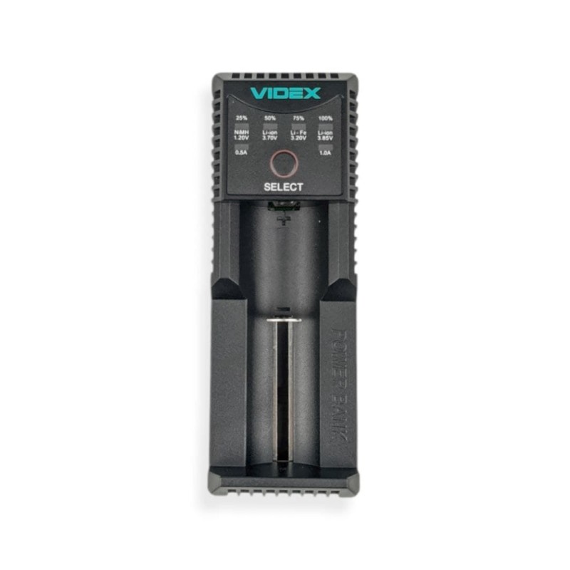 Зарядний пристрій VIDEX /Li-ion,Ni-Mh,Cd, Power Bank/u100