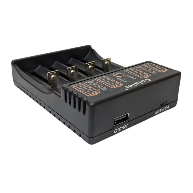 Зарядний пристрій C40 (4АКБ) USB
