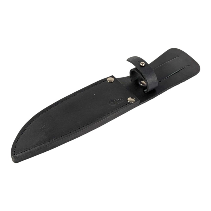 Чохол на ніж шкіра №3 (140x32mm) Чорний