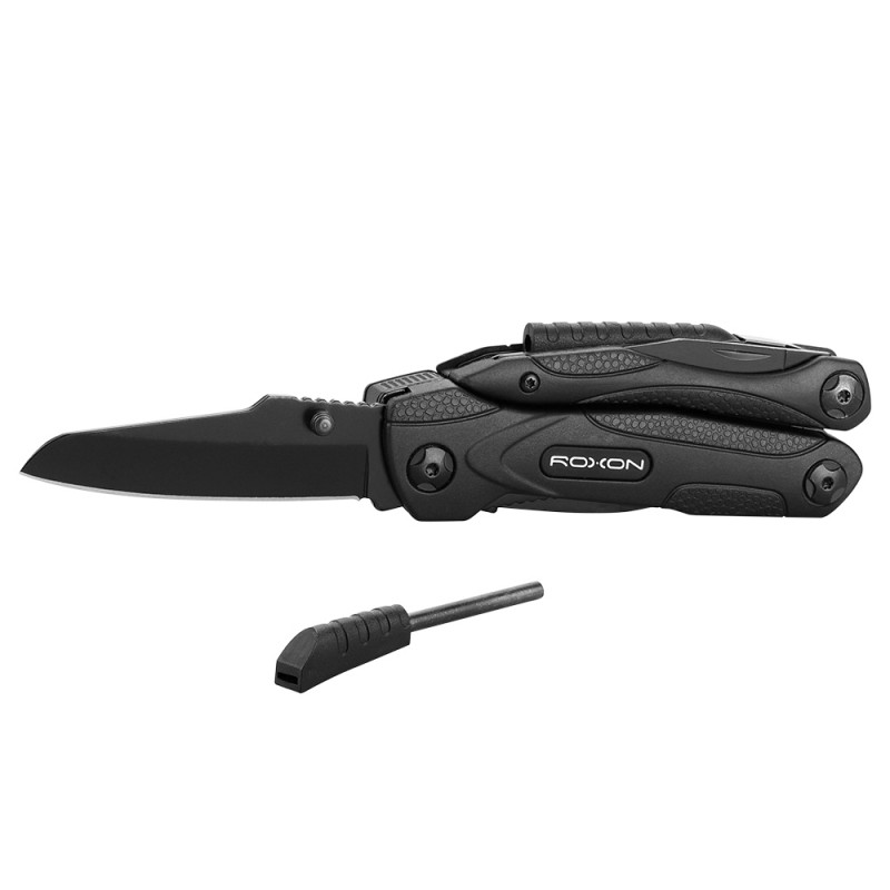 Мультитул Roxon SPARK CM1349 (14 інструментів) Чорний