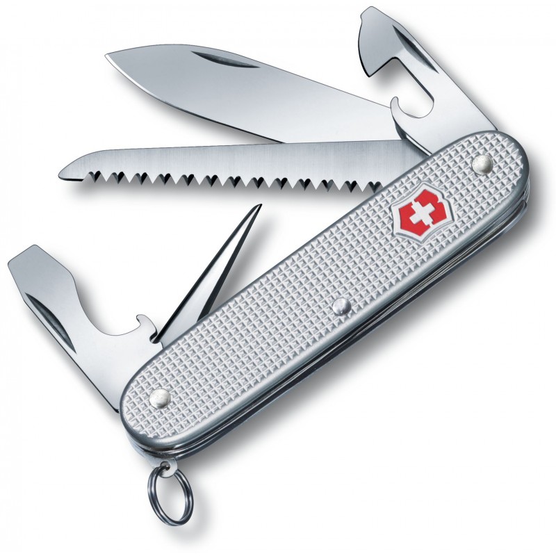Ніж Victorinox Farmer 93мм Сріблястий