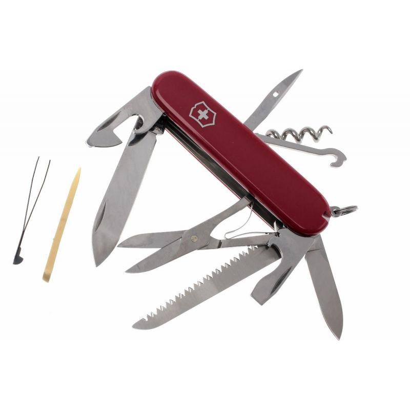 Ніж Victorinox Huntsman 91мм Червоний
