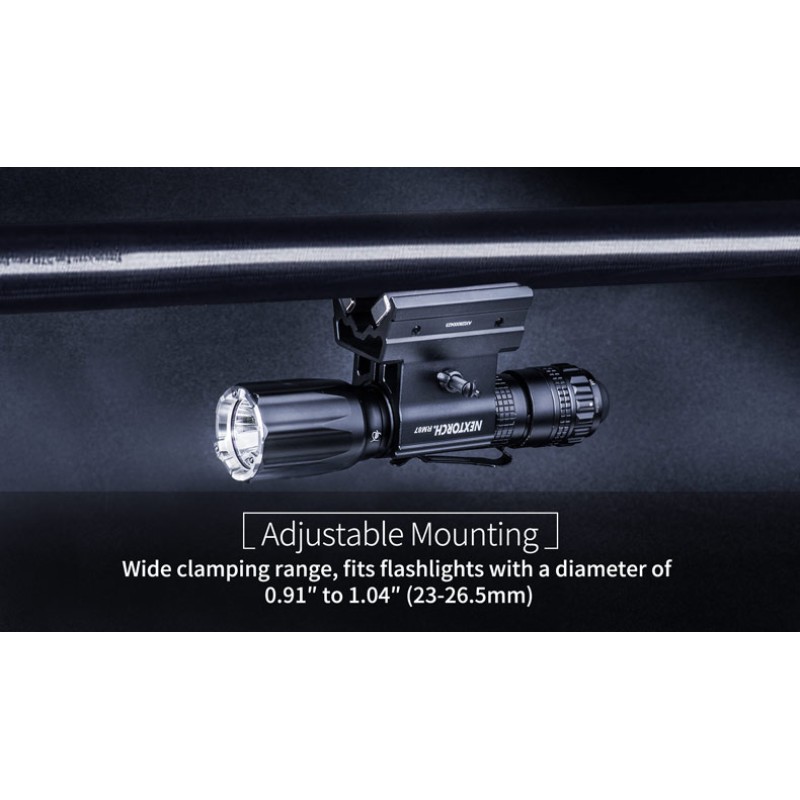 Кріплення для ліхтаря магнітне RM87 (23-26.5mm)