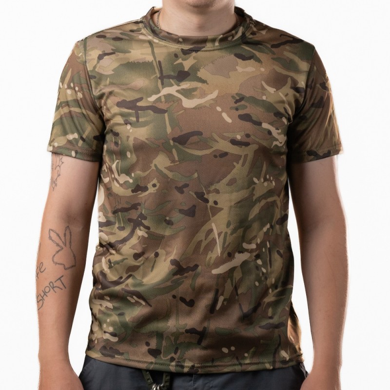 Футболка Undolini CoolMax (реглан) MultiCam