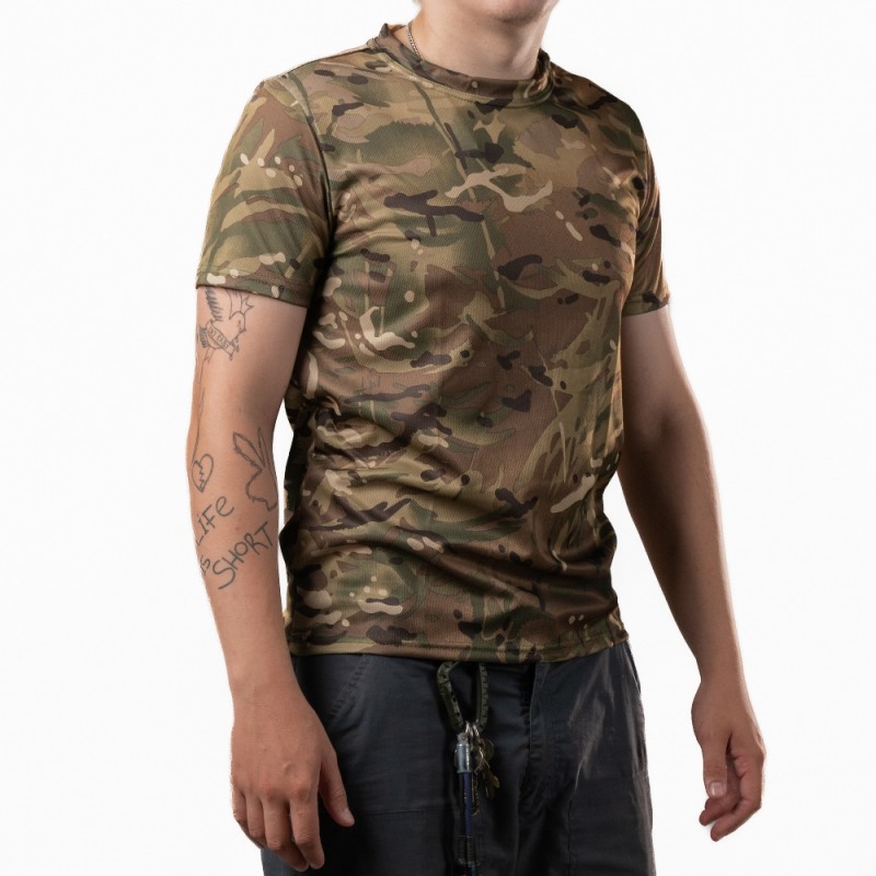 Футболка Undolini CoolMax (реглан) MultiCam