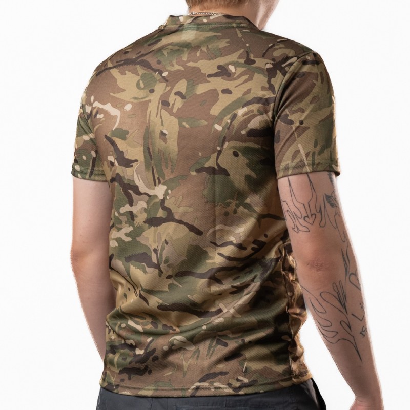 Футболка Undolini CoolMax (реглан) MultiCam