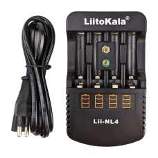 Зарядное устройство для LiitoKALA Lii-NL4 на 4 АКБ (AA, AAA, крона)