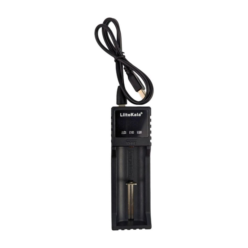 Зарядное устройство для LiitoKALA Lii-S1 на 1 АКБ (USB, LCD)