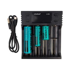Зарядное устройство для LiitoKALA Lii-S4 на 4 АКБ (USB, LCD)