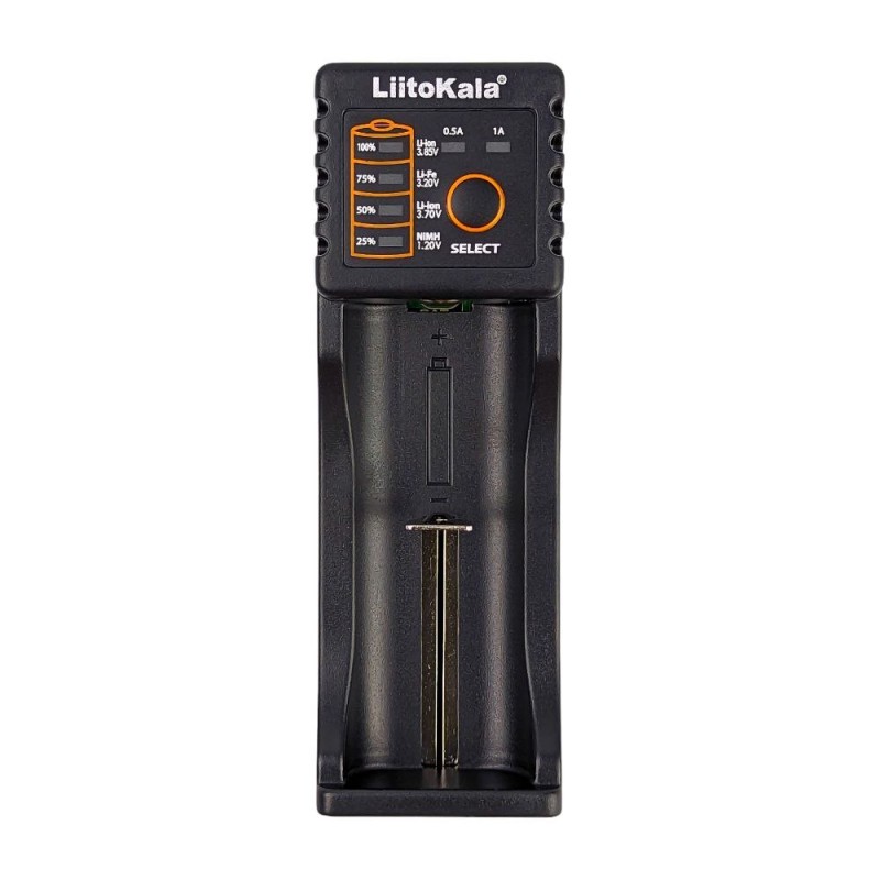Зарядное устройство для LiitoKALA Lii-100C на 1 АКБ (USB, LCD, PowerBank)