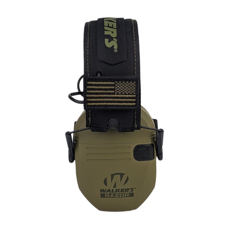 Навушники активні Walkers Razor Slim Patriot OD Green Хаки