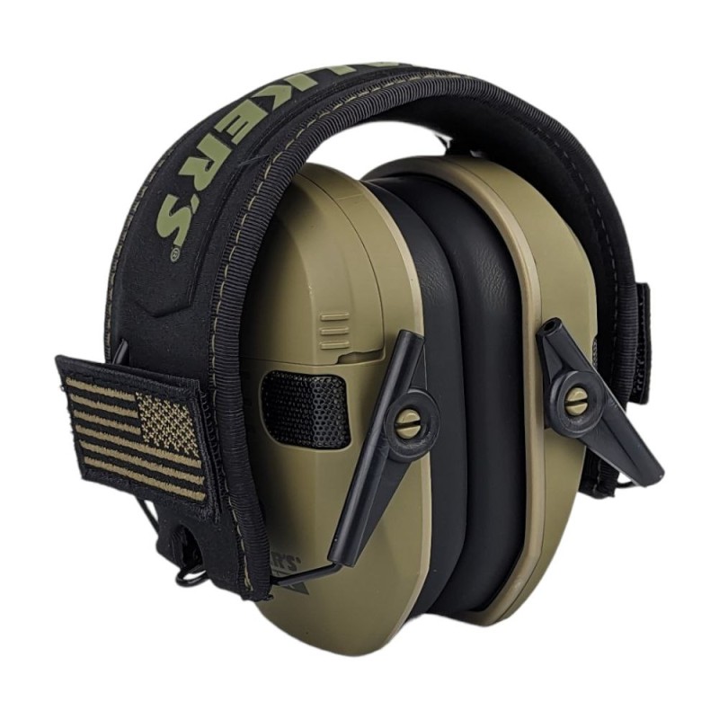 Навушники активні Walkers Razor Slim Patriot OD Green Хаки