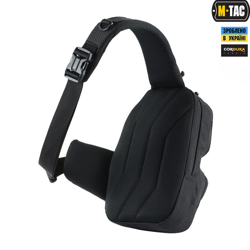 Сумка M-Tac Buckler Bag Elite Hex Black Чорний