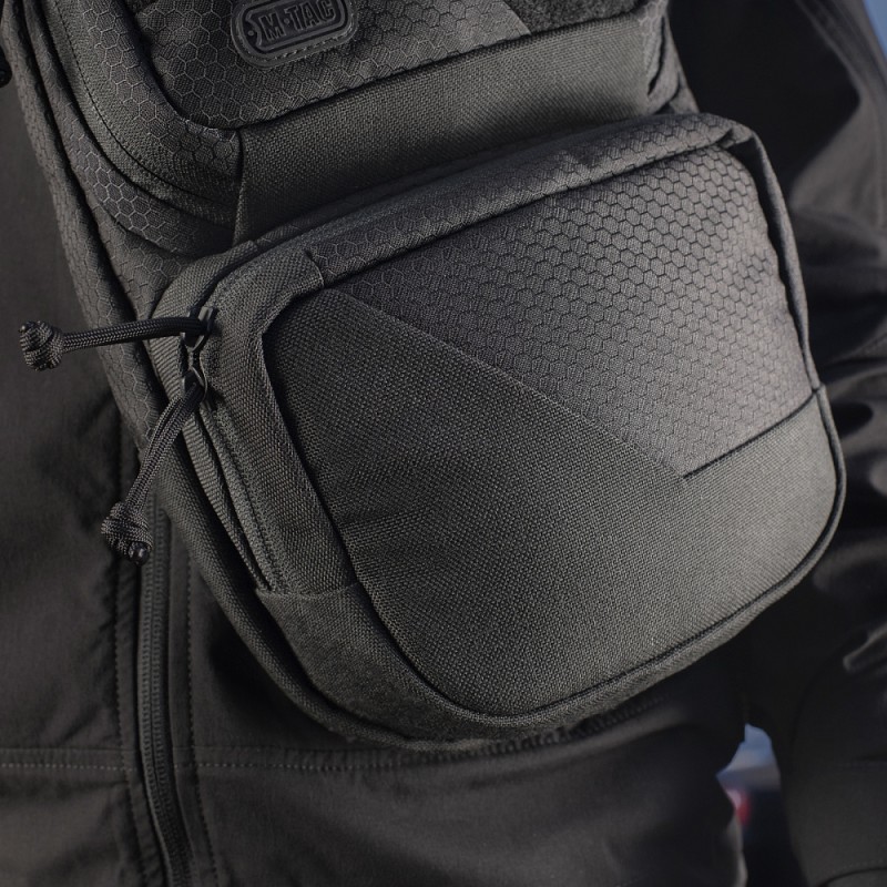 Сумка M-Tac Buckler Bag Elite Hex Black Чорний