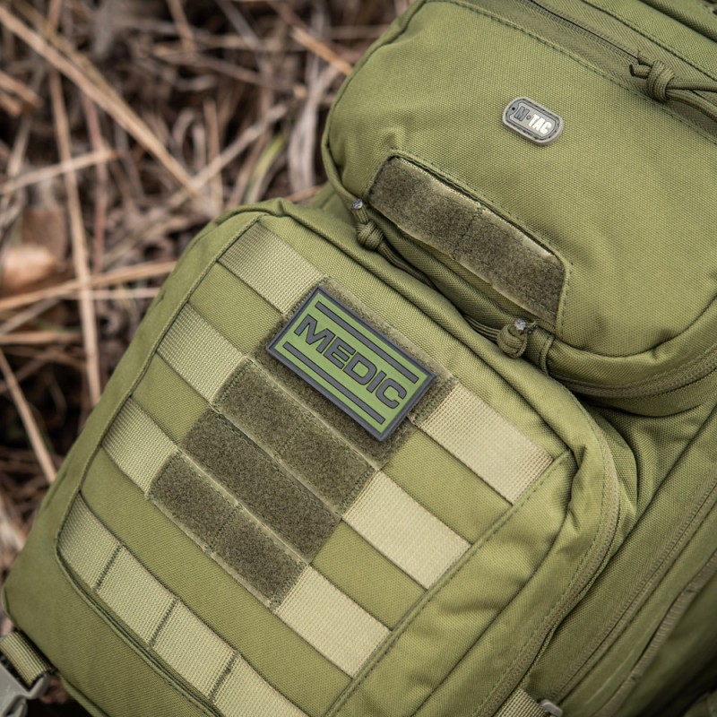 Нашивка Medic PVC Olive/Black