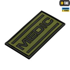 Нашивка Medic PVC Olive/Black
