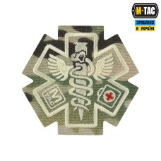 Нашивка Paramedic (вишивка) Multicam