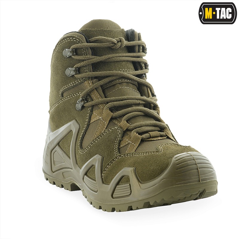 Ботинки тактические M-Tac Alligator Масло