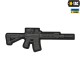 Нашивка AR-15 3D PVC Dark Grey