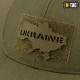 Нашивка Ukraine (контур) скрізна Laser Cut Ranger Green