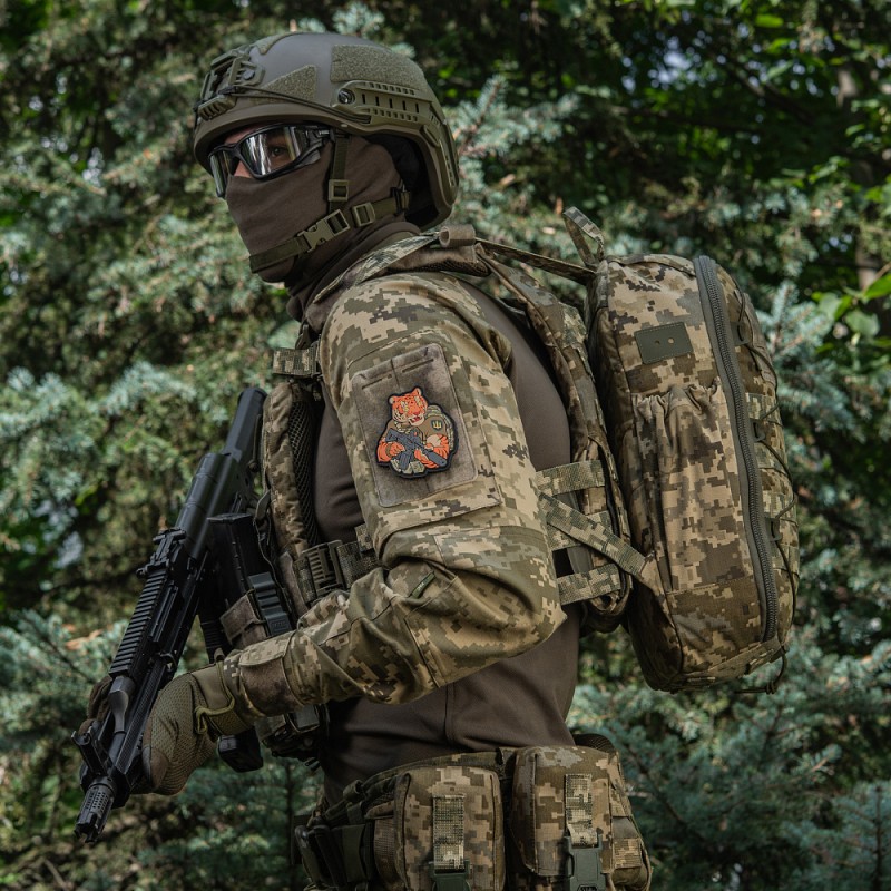 Нашивка Тигр загально військовий PVC