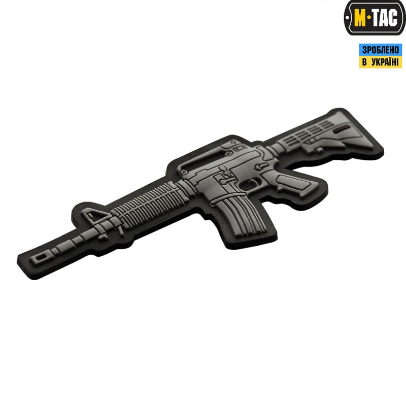 Патч M4A1 3D PVC Grey