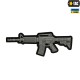 Патч M4A1 3D PVC Grey