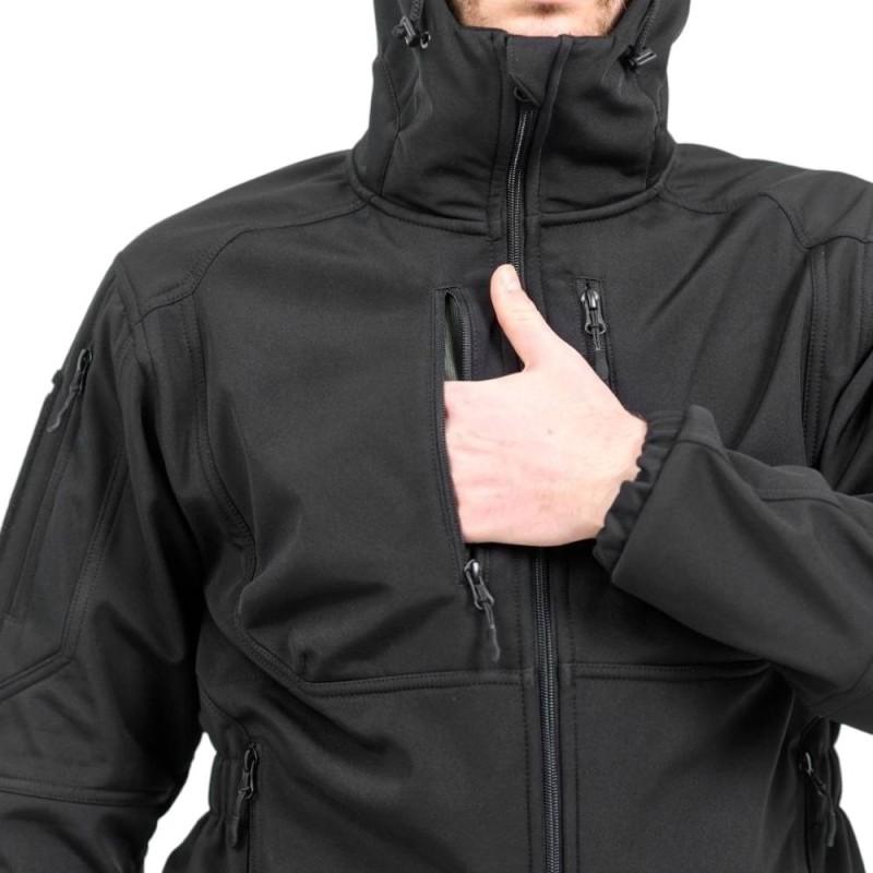 Куртка тактична MARSAVA STEALTH Softshell Jacket Чорний