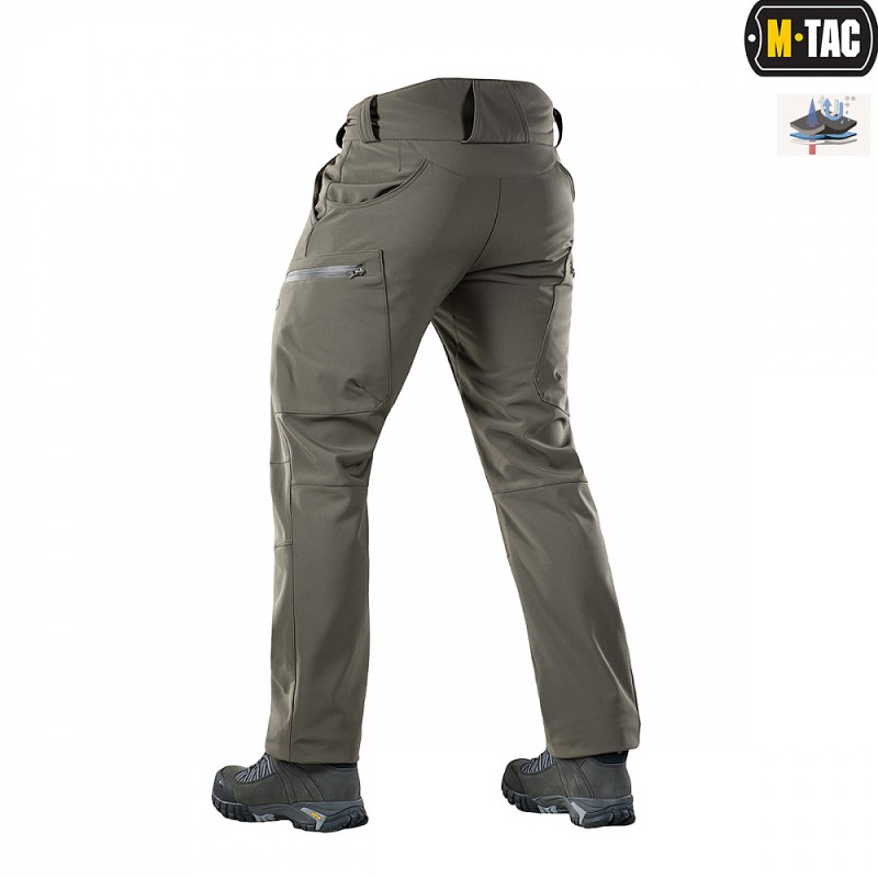 Штани M-Tac Soft Shell Winter Olive Олива
