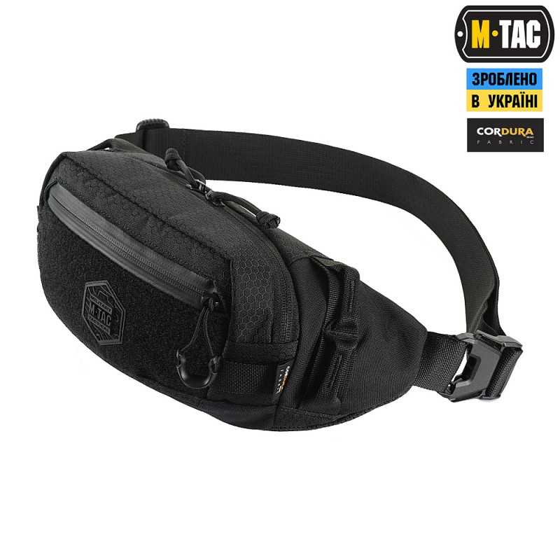 Сумка M-Tac Waist Bag Elite Hex Чорний