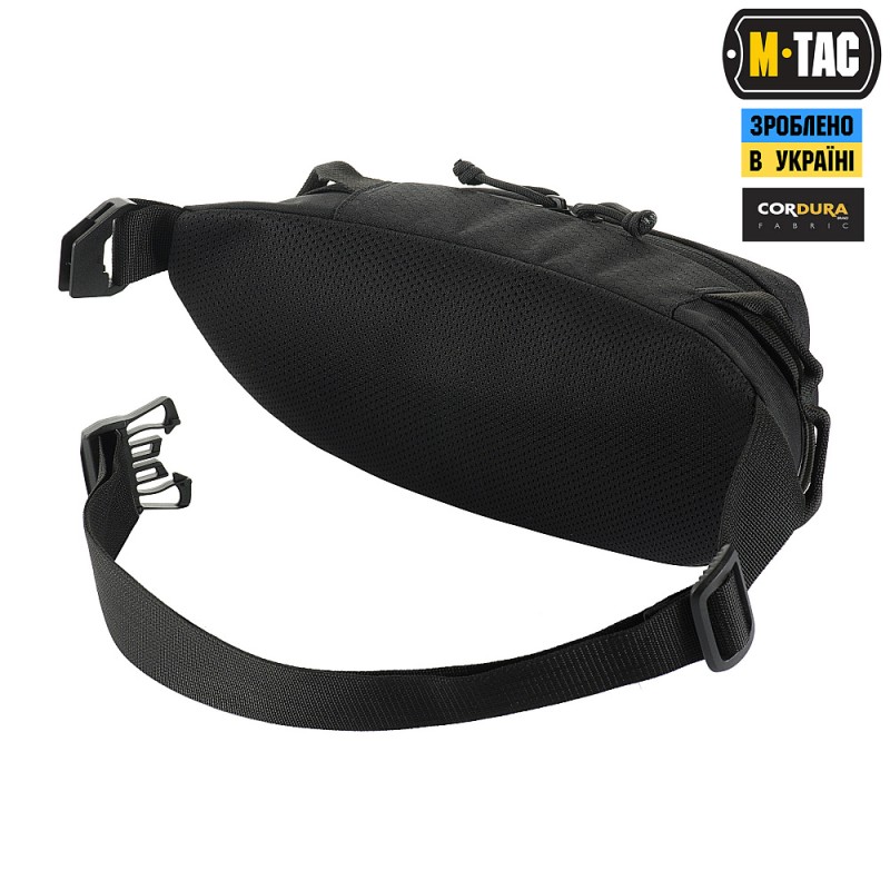 Сумка M-Tac Waist Bag Elite Hex Чорний