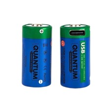 Аккумулятор Quantum 16340 450 mAh 3,7V (Type-C)