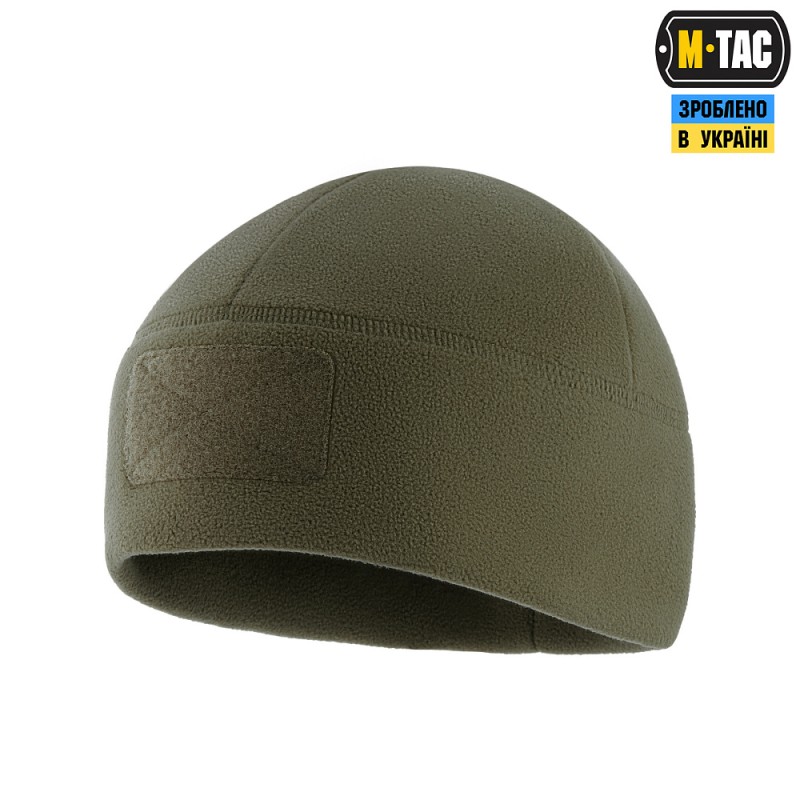 Шапка M-Tac Watch Cap Elite (320г/м2) з липучкою Dark Olive Олива