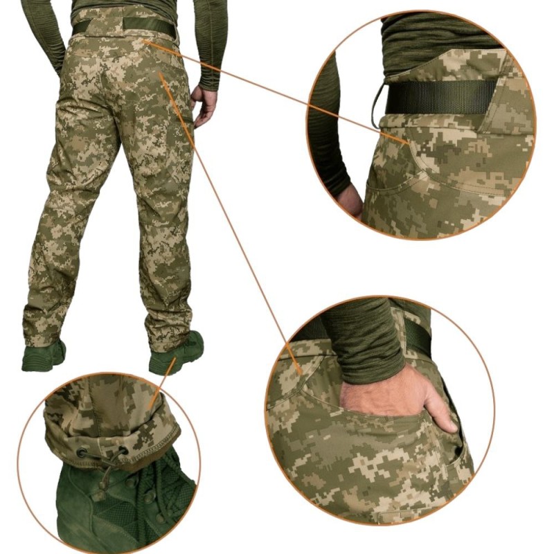 Штани Stalker Vent Softshell MM14