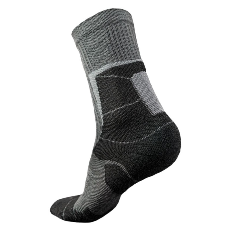 Термошкарпетки компресійні Makalu Merino Wool (шерсть мериноса) Сірий