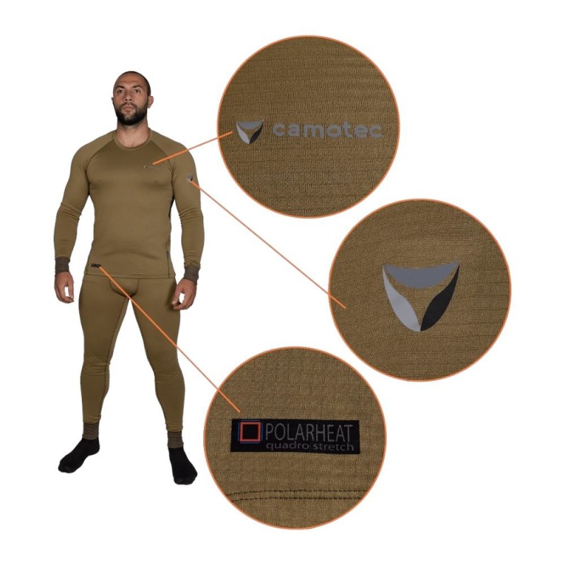 Термобілизна Polarheat Quadro stretch 3.0 Тан