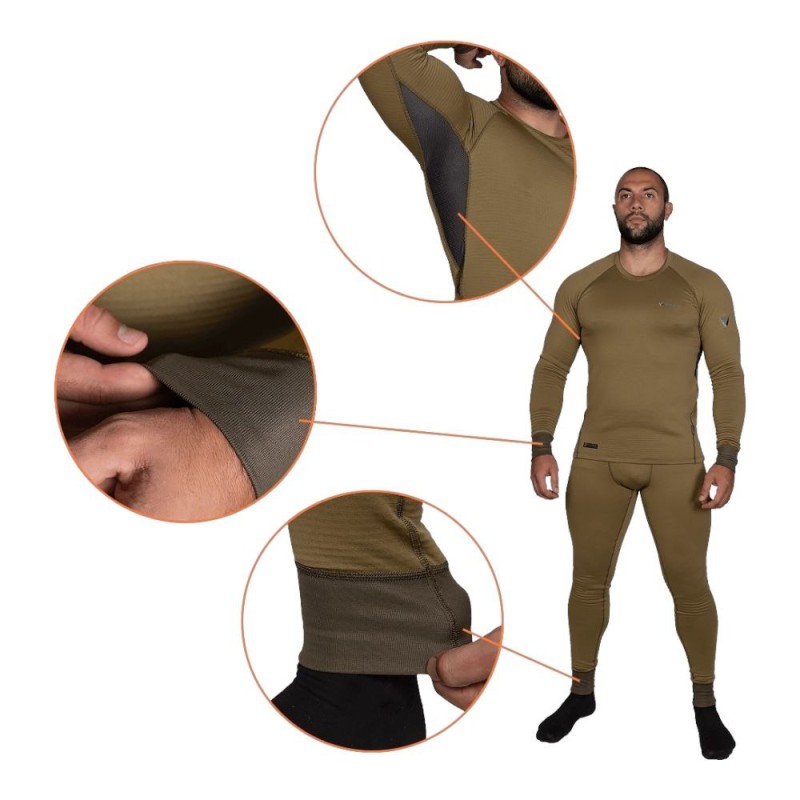 Термобілизна Polarheat Quadro stretch 3.0 Тан