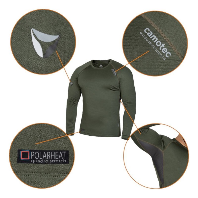 Термобілизна Polarheat Quadro stretch Олива