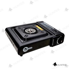 Плита газова портативна Intertool - 342 x 275 x 113 з адаптером