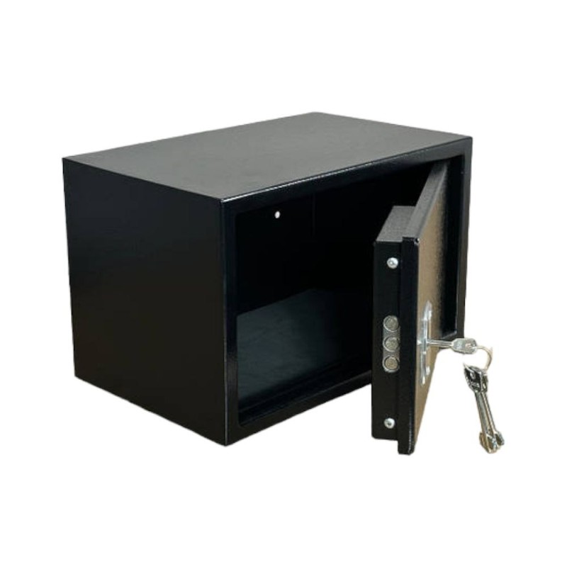 Сейф мебельный СМ-200 (20х31х20) Черный