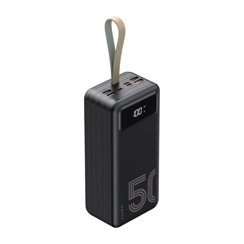 Батарея Power Bank 50000mAh HAVIT HV-PB71 22.5W Черный