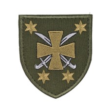 Шеврон 116 ОМБр липучка Олива
