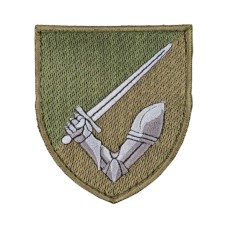 Шеврон 117 ОМБр липучка Олива