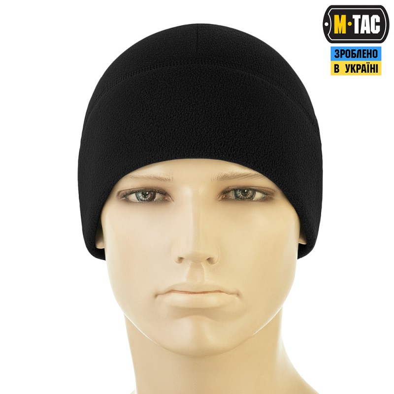 Шапка Watch Cap Elite with Slimtex Black (320г/м2) Чорний