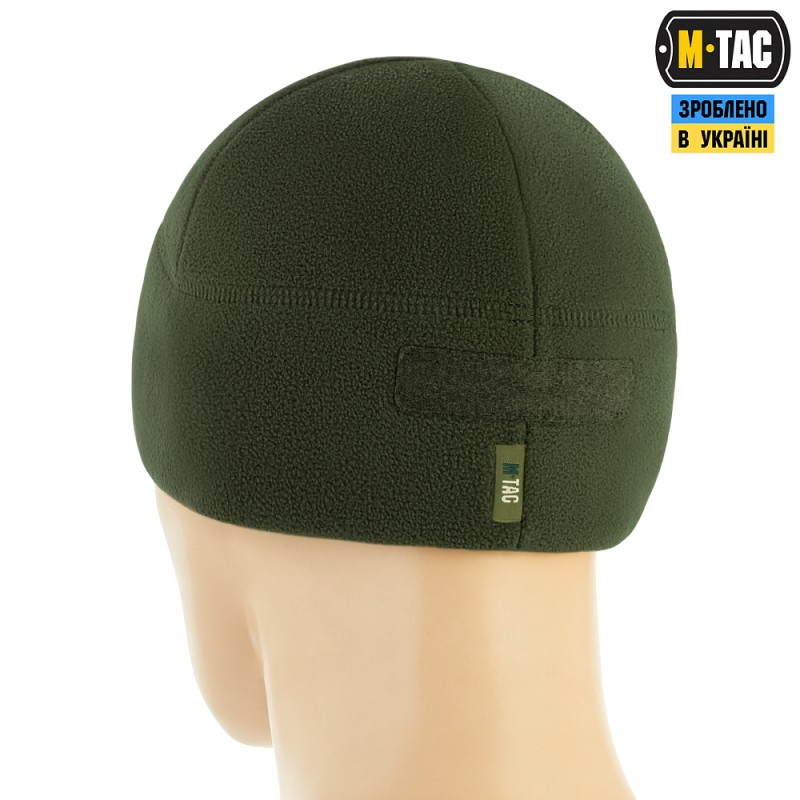Шапка M-Tac Watch Cap Elite з липучкою (320г/м2) Army Olive Олива