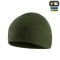 Шапка M-Tac Watch Cap Elite з липучкою (320г/м2) Army Olive Олива L(р)