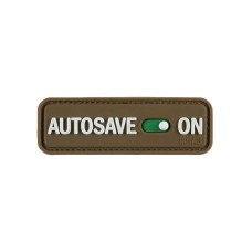 Нашивка Autosave PVC Coyote