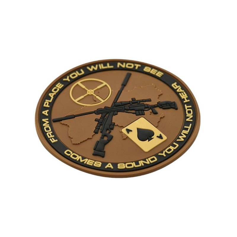 Патч Ukrainian snipers PVC Coyote/Black