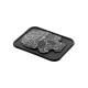 Патч нашивка Viking Skull PVC Black/Grey